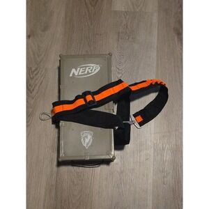 NERF N-Strike Elite Dart Gun Shooter Storage Foot Locker Box Case Ammo Belt Clip